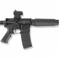 Bushmaster® QRC Quick Response Carbine Semiautomatic Tactical Rifle with Mini Red Dot