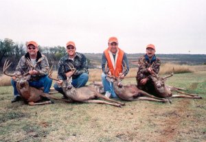 Southwest Oklahoma Whitetail Deer, Turkey, Pheasant Hunts near Horse Creek and Deep Red Creek